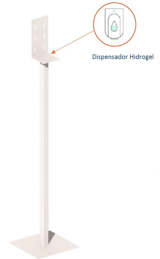 Dispensador MetÃ¡lico DP-205